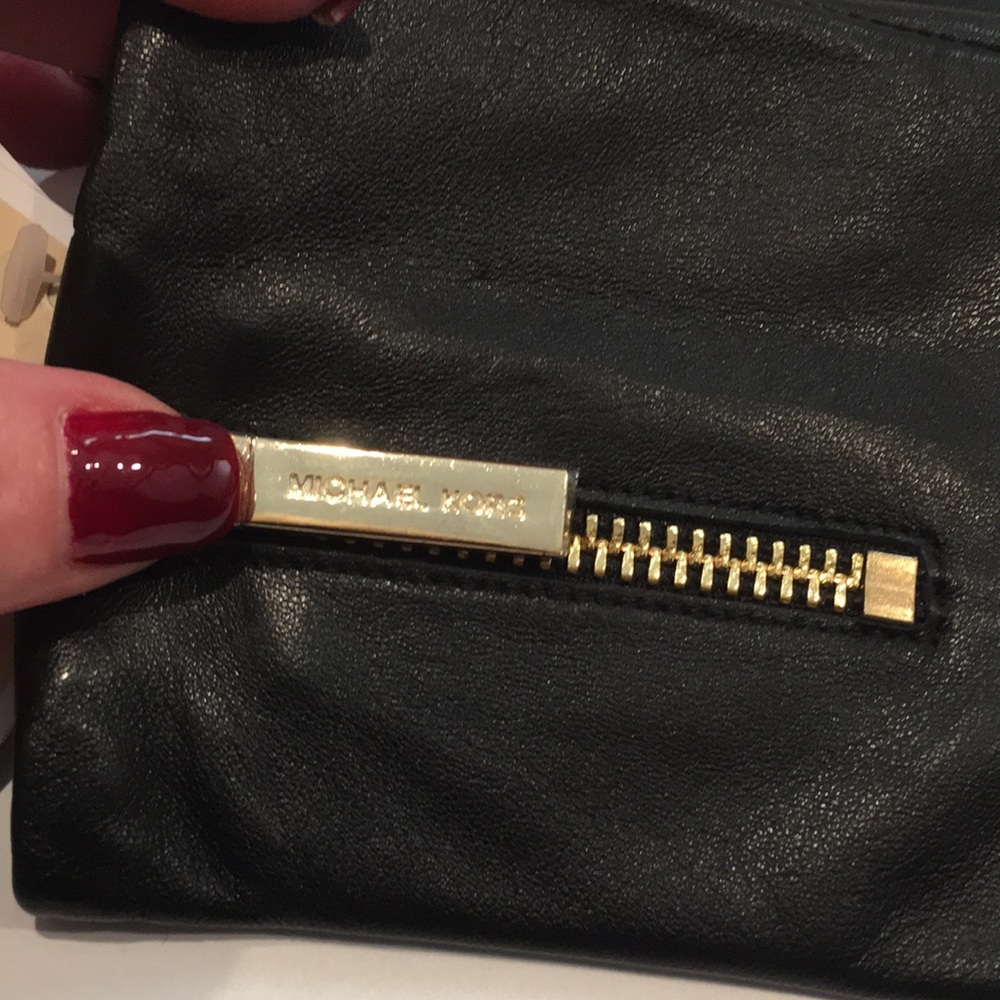 Michael Kors Leather Gloves - Picture 2 of 2